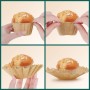 Ensemble de moules à pâtisserie Algon Papier 5 x 4 cm 50 Pièces (36 Unités)