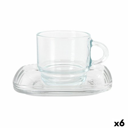 Jeu de 6 tasses avec plat LAV Cozy (6 Unités)