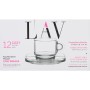 Juego de 6 Tazas con Plato LAV Cozy (6 Unidades)