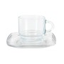 Juego de 6 Tazas con Plato LAV Cozy (6 Unidades)