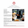 Friteuse à Air Basic Home Noir 1200 W 2,3 L