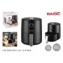 Friteuse à Air Basic Home Noir 1200 W 2,3 L