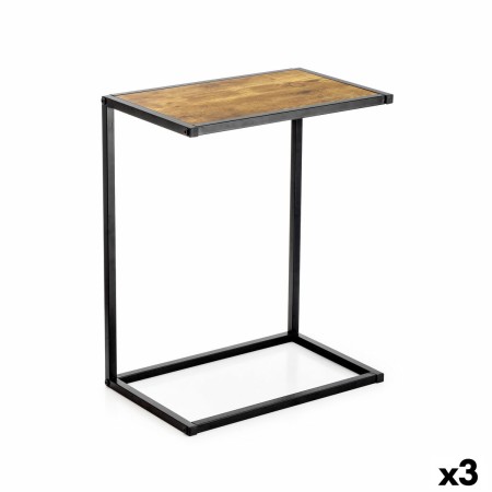 Table d'appoint Confortime Marron Noir 40 x 25 x 50 cm (3 Unités)