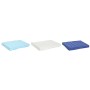 Cojín de suelo DKD Home Decor Azul Azul marino Greige 110 x 78 x 12 cm (3 Unidades)