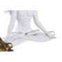 Figura Decorativa DKD Home Decor Blanco Dorado Ángel Neoclásico 31,5 x 17 x 26,5 cm (2 Unidades)