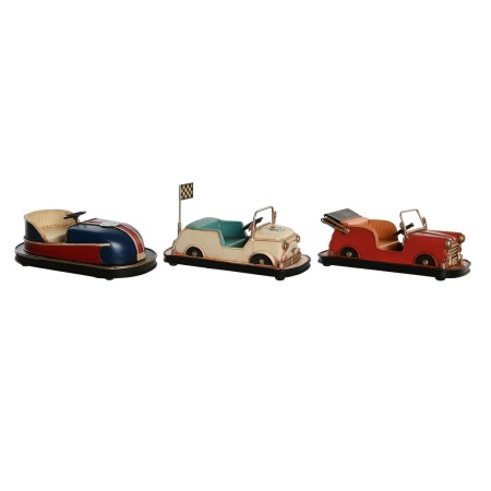 Figura Decorativa DKD Home Decor Blanco Rojo Azul marino Vintage 23,5 x 11,5 x 10 cm (3 Unidades)