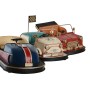 Figura Decorativa DKD Home Decor Blanco Rojo Azul marino Vintage 23,5 x 11,5 x 10 cm (3 Unidades)