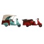 Figura Decorativa DKD Home Decor Azul Rojo Vintage 38 x 16 x 22 cm (2 Unidades)