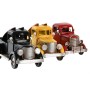 Figura Decorativa DKD Home Decor Amarillo Negro Rojo Vintage 17 x 7,5 x 9,5 cm (3 Unidades)