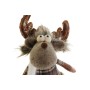 Adorno Navideño DKD Home Decor Marrón Reno 14 x 12 x 35 cm (2 Unidades)