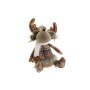 Adorno Navideño DKD Home Decor Marrón Reno 14 x 12 x 35 cm (2 Unidades)