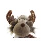 Adorno Navideño DKD Home Decor Marrón Reno 14 x 12 x 35 cm (2 Unidades)