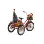 Adorno Navideño DKD Home Decor Rojo Azul cielo 16 x 8 x 12,5 cm (2 Unidades)