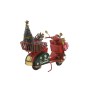 Adorno Navideño DKD Home Decor Amarillo Rojo Moto 17 x 7 x 14,5 cm (2 Unidades)