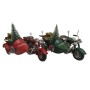 Adorno Navideño DKD Home Decor Rojo Verde 19 x 14 x 13 cm (2 Unidades)