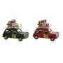 Adorno Navideño DKD Home Decor Rojo Verde 25 x 12,5 x 19,5 cm (2 Unidades)