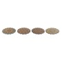 Dessous de plat Home ESPRIT Liège Dolomite 20 x 20 x 1 cm (4 Unités)
