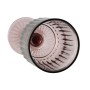 Set de Copas Home ESPRIT Rosa Cristal 380 ml (6 Unidades)