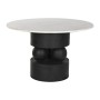 Table de Salle à Manger Home ESPRIT Marbre Bois de manguier 120 x 120 x 76 cm