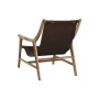 Siège Home ESPRIT Naturel Brun foncé Teck 68 x 86 x 86 cm