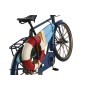 Figura Decorativa Home ESPRIT Azul Rojo Azul marino 29 x 11 x 17 cm (3 Unidades)