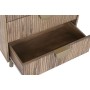 Armario Home ESPRIT Marrón Dorado Madera Madera MDF 60 x 40 x 110 cm