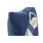 Cojín Home ESPRIT Azul Blanco 45 x 10 x 45 cm (2 Unidades)