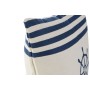 Coussin Home ESPRIT Blanc Blue marine 45 x 10 x 45 cm (2 Unités)
