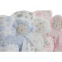 Coffret Bébé Home ESPRIT Bleu Beige Rose Polyester (3 Unités)