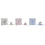 Set de Regalo para Bebé Home ESPRIT Azul Beige Rosa Poliéster (3 Unidades)