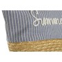 Bolso Mujer Home ESPRIT Azul Beige Natural 52 x 16 x 33 cm (2 Unidades)