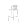 Ensemble Table + 2 Chaises Home ESPRIT Blanc Métal polypropylène 60 x 60 x 102 cm