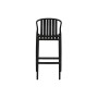 Ensemble Table + 2 Chaises Home ESPRIT Noir Métal polypropylène 60 x 60 x 102 cm