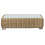 Mesa de Centro Home ESPRIT Beige Marrón claro 110 x 60 x 35 cm