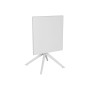Mesa de Comedor Home ESPRIT Gris Metal Polipropileno 70 x 70 x 75 cm
