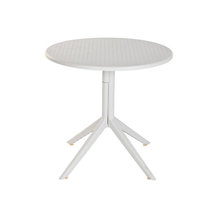 Mesa de Comedor Home ESPRIT Gris Metal Polipropileno 80 x 80 x 75 cm