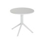 Mesa de Comedor Home ESPRIT Gris Metal Polipropileno 80 x 80 x 75 cm