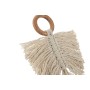 Rond de serviette Home ESPRIT Naturel Acacia Macramé 13 x 1 x 18 cm 4 Pièces
