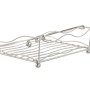 Servilletero Home ESPRIT Plateado Metal 19 x 19 x 7 cm