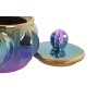 Jarrón Home ESPRIT Multicolor Gres Moderno 15 x 15 x 14 cm