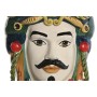 Macetero Home ESPRIT Verde Multicolor Porcelana 20 x 20 x 29 cm (2 Unidades)