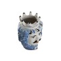 Cache-pot Home ESPRIT Bleu Blanc Porcelaine 15 x 15 x 26 cm