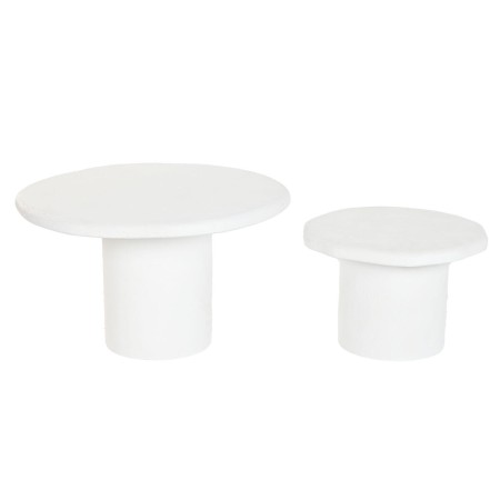 Juego de 2 mesas Home ESPRIT 75 x 75 x 35 cm