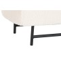 Banquette Home ESPRIT Blanc Noir Polyester Acier 145 x 45 x 45 cm