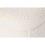 Banquette Home ESPRIT Blanc Noir Polyester Acier 145 x 45 x 45 cm