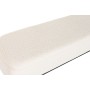 Banquette Home ESPRIT Blanc Noir Polyester Acier 145 x 45 x 45 cm