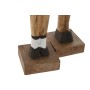 Figura Decorativa Home ESPRIT Multicolor 10 x 10 x 59 cm (2 Unidades)