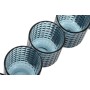 Set de Vasos Home ESPRIT Azul Cristal 275 ml (6 Unidades)