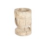 Cache-pot Home ESPRIT Naturel bois de teck 31 x 31 x 46 cm