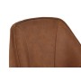 Silla de Comedor Home ESPRIT Negro Camel Metal Microfibra 64 x 67 x 85 cm 67 x 64 x 83 cm